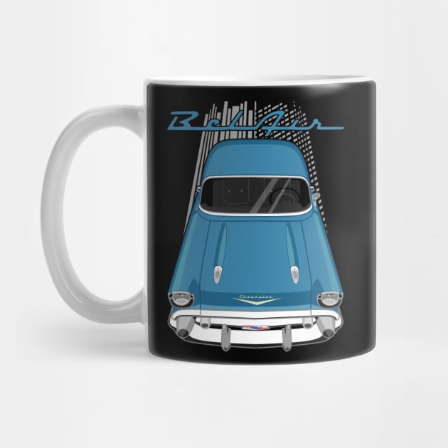 Chevrolet Bel Air 1957 - harbor blue by V8social
